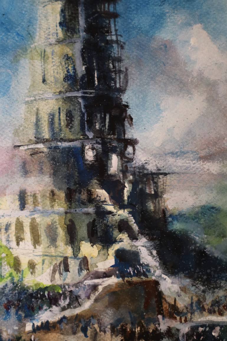 Original Expressionism Classical Mythology Painting by Miguel Angel Paolin