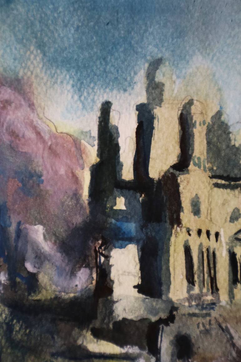Original Expressionism Classical Mythology Painting by Miguel Angel Paolin