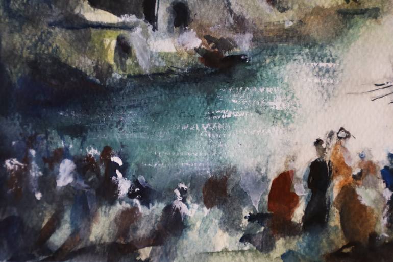 Original Expressionism Classical Mythology Painting by Miguel Angel Paolin