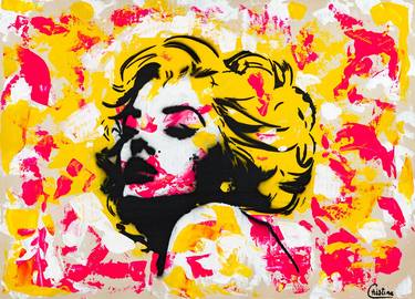 Original Abstract Pop Culture/Celebrity Paintings by Cristina Pop Art