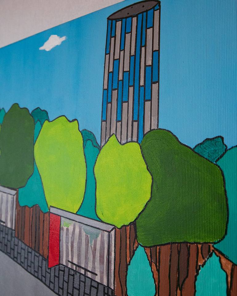 Original Pop Art Cartoon Painting by Cristina Pop Art