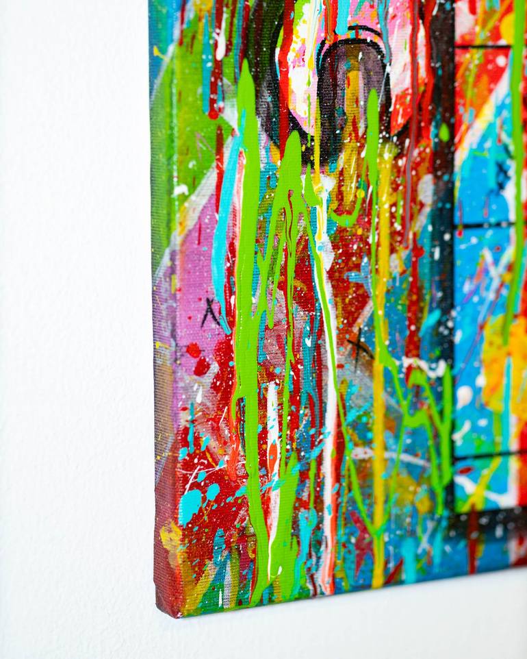 Original Abstract Painting by Cristina Pop Art