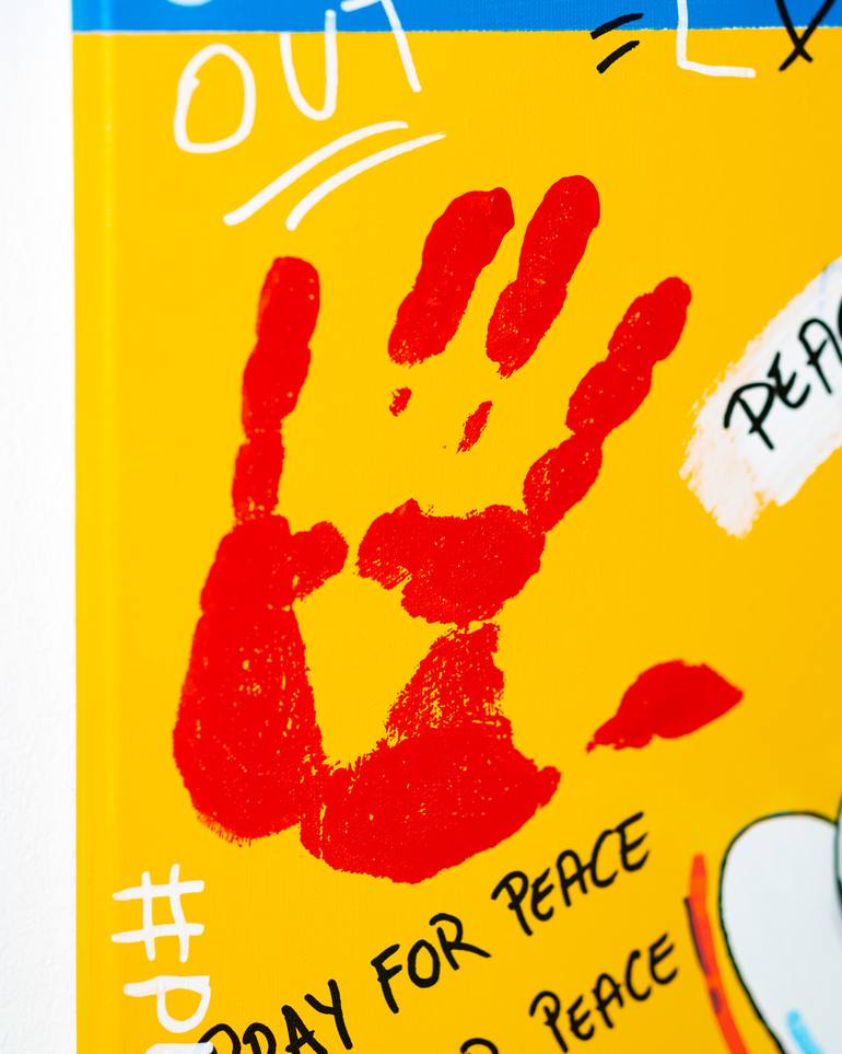 Original Pop Art Graffiti Painting by Cristina Pop Art