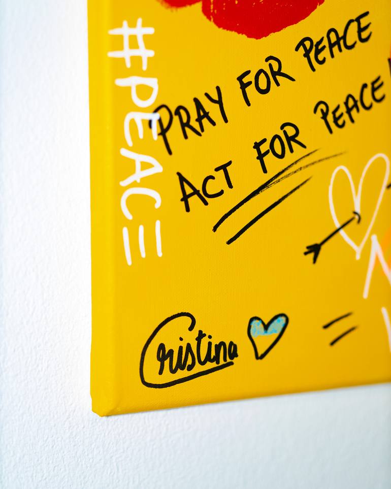 Original Pop Art Graffiti Painting by Cristina Pop Art