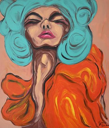 Original Figurative Fashion Paintings by Eugene Kwan