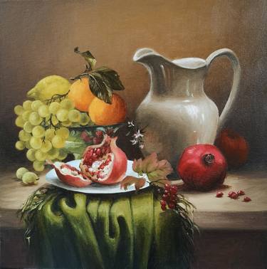 Original Photorealism Food & Drink Paintings by Diana Serviene