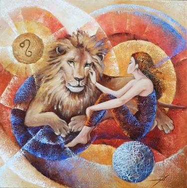 Lion zodiac thumb