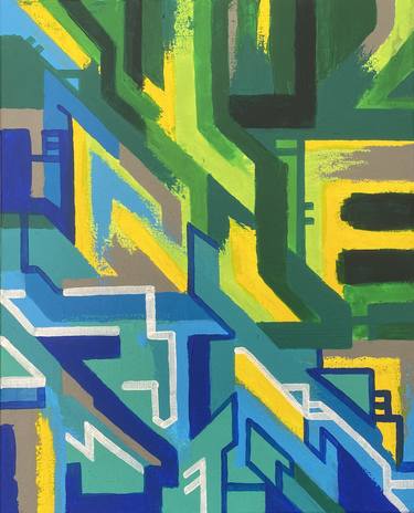Original Abstract Paintings by James Penrose