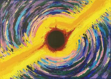 Original Abstract Outer Space Paintings by James Penrose