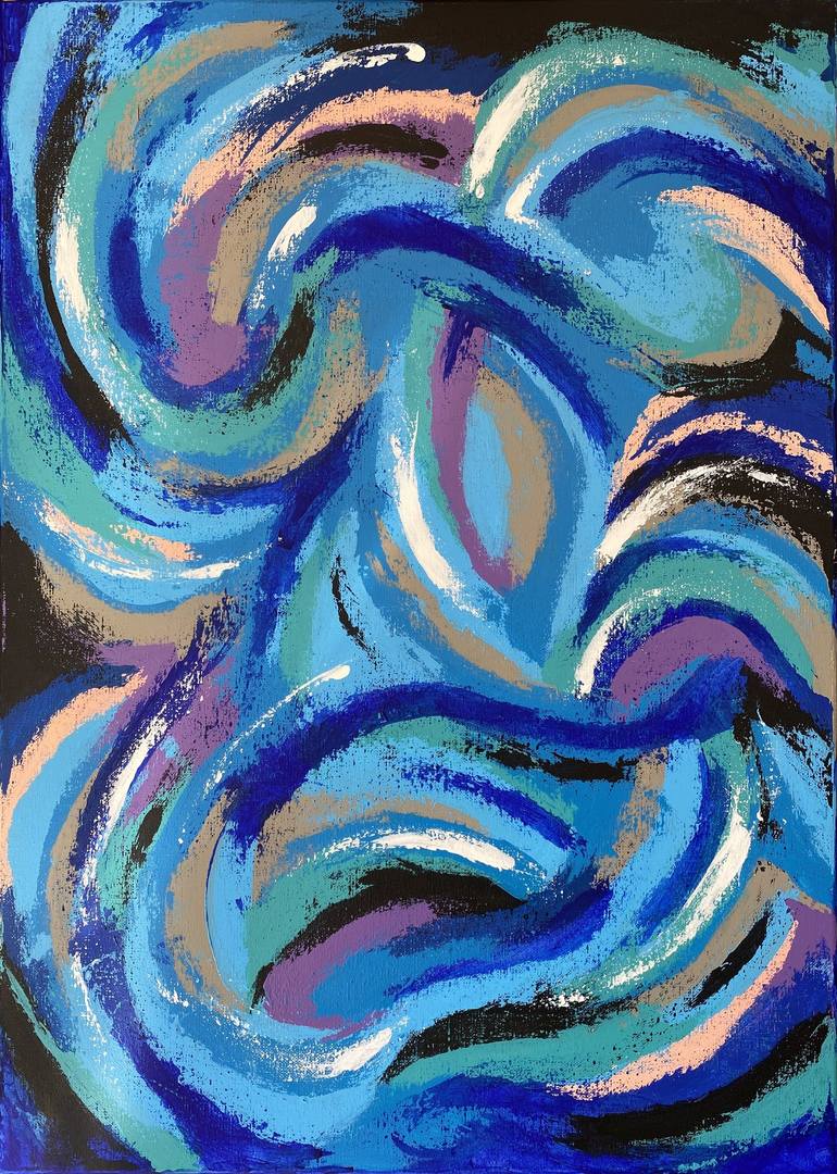 Print of Abstract Expressionism Abstract Paintings by James Penrose