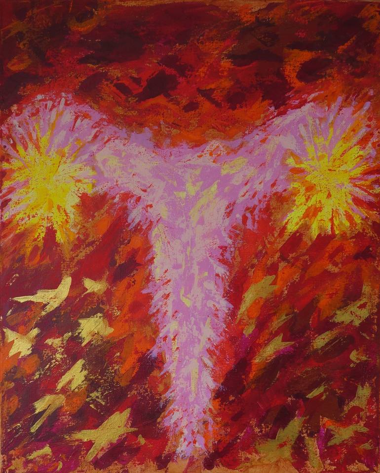 Flower of Life Painting by James Penrose | Saatchi Art