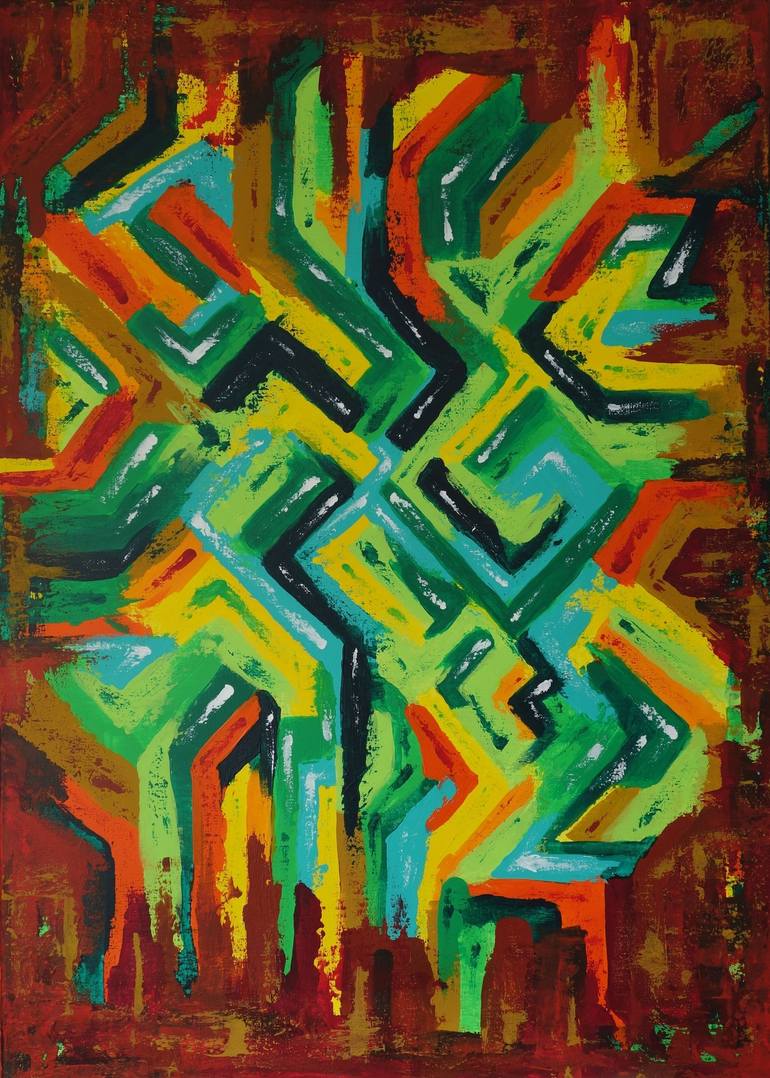 Original  Painting by james penrose