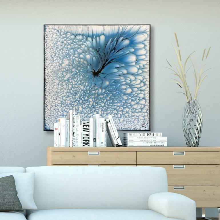 Original Abstract Painting by Ola Rutter