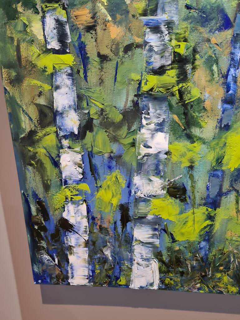 Original Impressionism Landscape Painting by Michael Nash