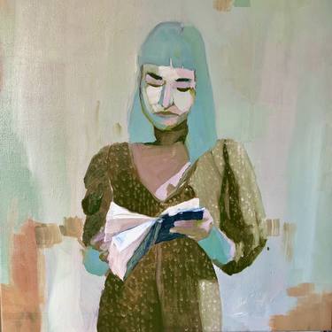 Girl With A Book thumb