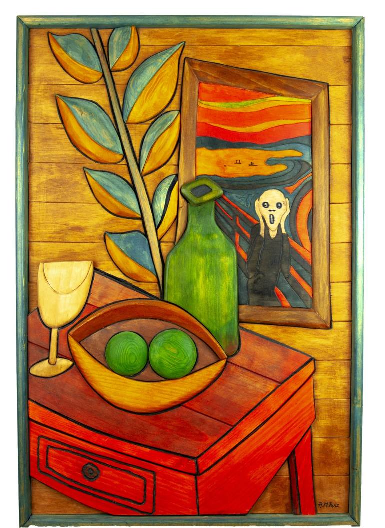 Print of Abstract Expressionism Still Life Sculpture by antonio martinez