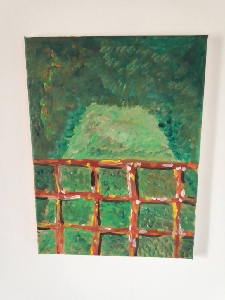 Original Conceptual Nature Painting by Guadalupe S