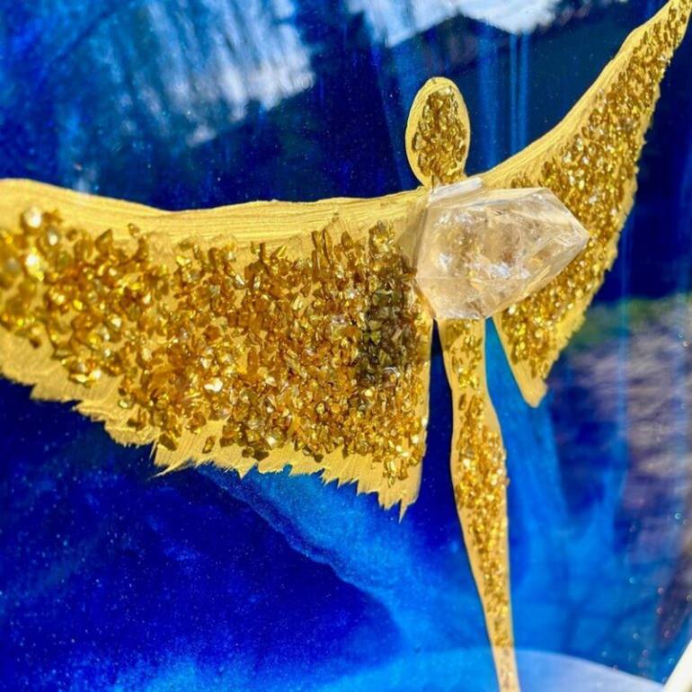 Original Contemporary Light Painting by Jes  Jana Emma