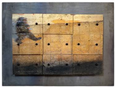 Original Modernism Abstract Mixed Media by Frantzeskos Karagiannopoulos