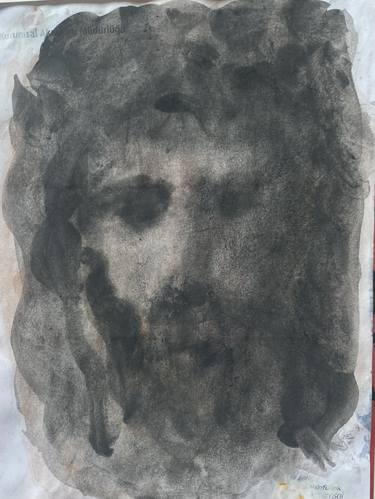 Original Abstract Expressionism Classical Mythology Mixed Media by Kivanç Nalça