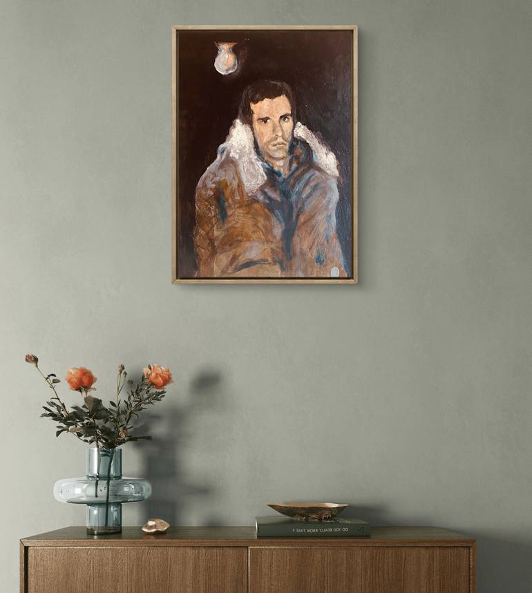 Original Abstract Expressionism Politics Painting by Kivanç Nalça