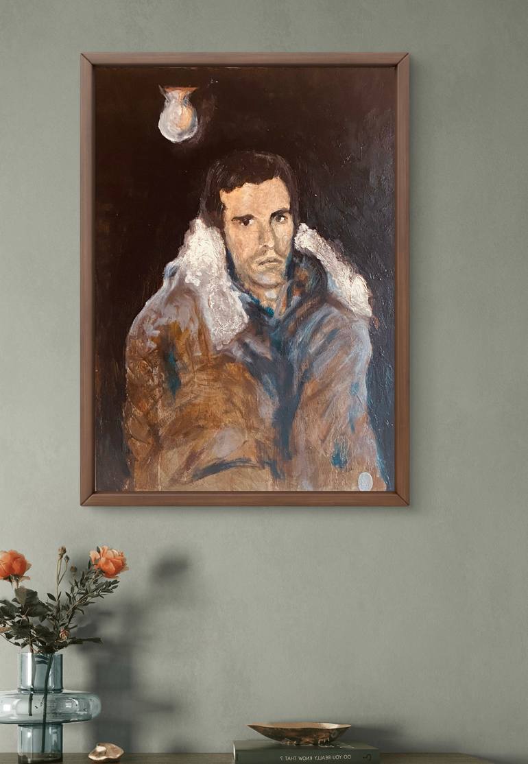 Original Abstract Expressionism Politics Painting by Kivanç Nalça