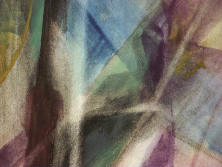 Original Abstract Expressionism Abstract Painting by Franciscus Spaan