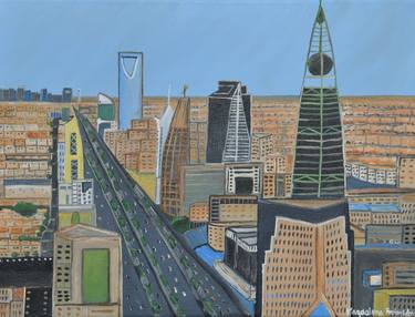 Print of Fine Art Cities Paintings by Magdalena Frohnsdorff