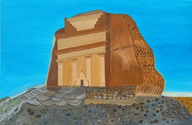 The archeological site -Mada en Saleh in Saudi Arabia thumb