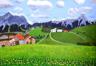 Original Landscape Paintings by Magdalena Frohnsdorff