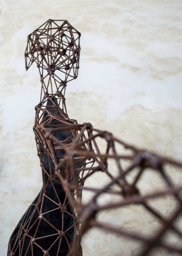 Original Abstract Expressionism Women Sculpture by Isik Keskinler