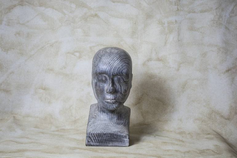 Original Figurative Portrait Sculpture by isik keskinler