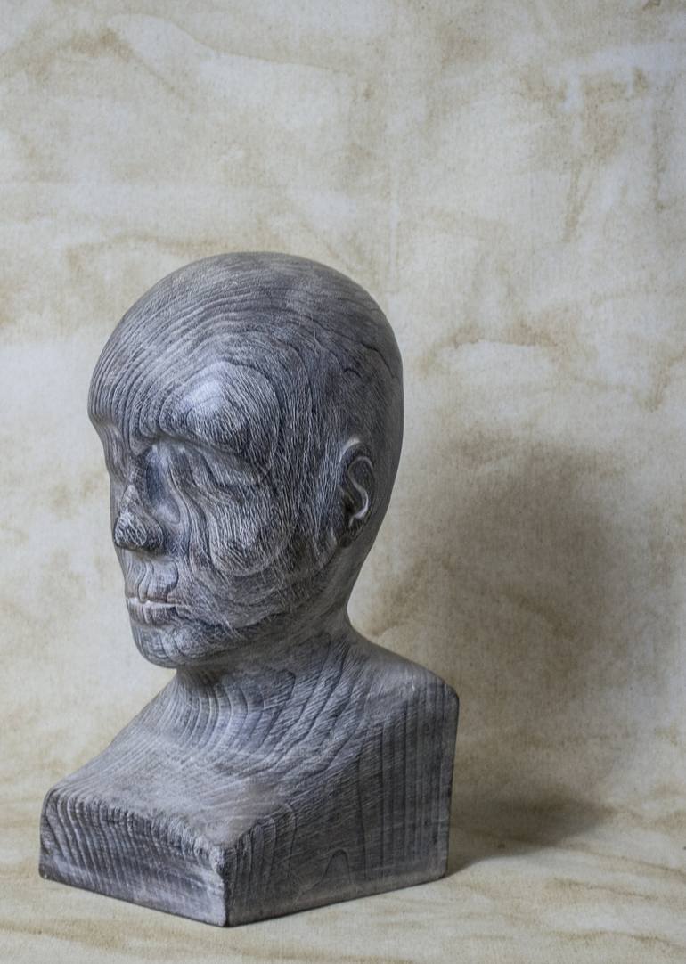 Original Portrait Sculpture by isik keskinler