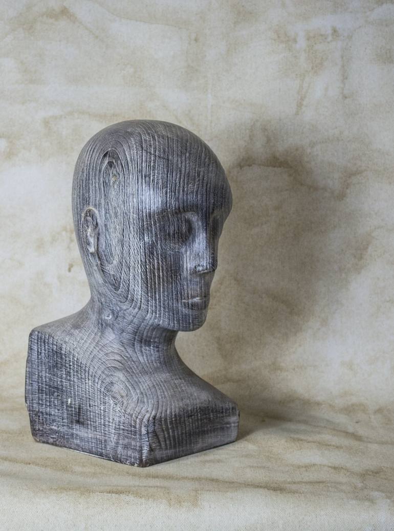 Original Figurative Portrait Sculpture by isik keskinler