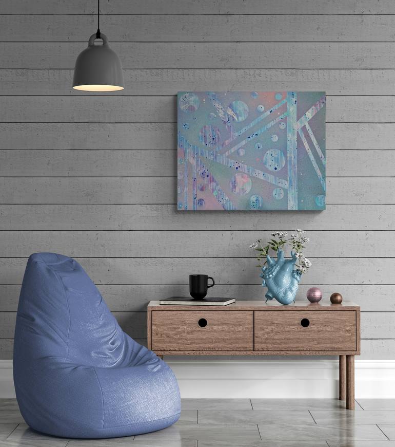 Original Contemporary Abstract Painting by Olya Enina