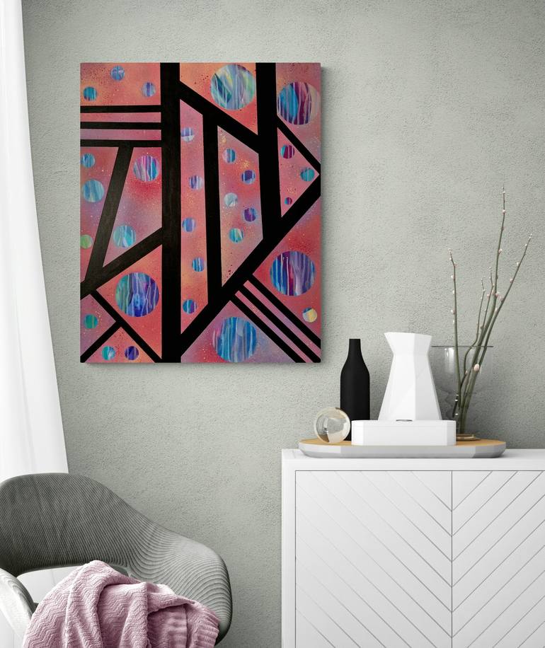 Original Contemporary Abstract Painting by Olya Enina