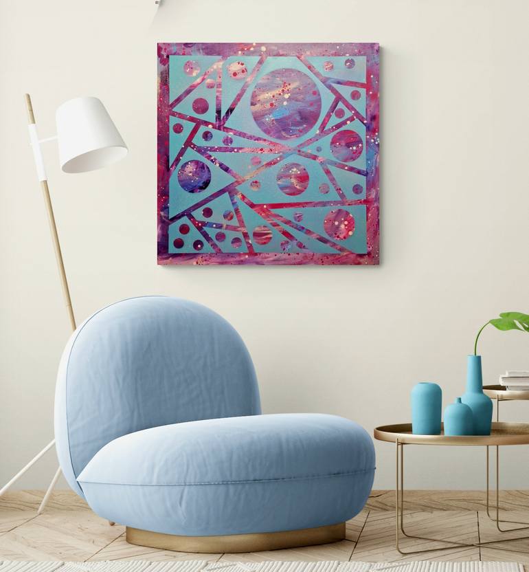 Original Contemporary Abstract Painting by Olya Enina