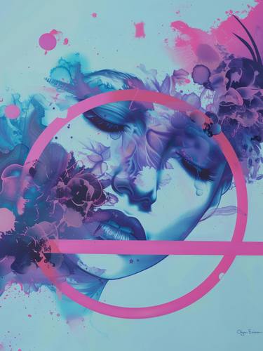 Original Surrealism Abstract Digital by Olya Enina