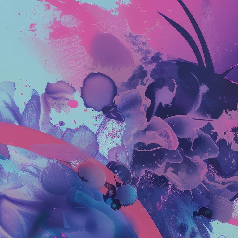 Original Surrealism Abstract Digital by Olya Enina