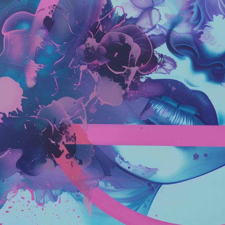 Original Surrealism Abstract Digital by Olya Enina