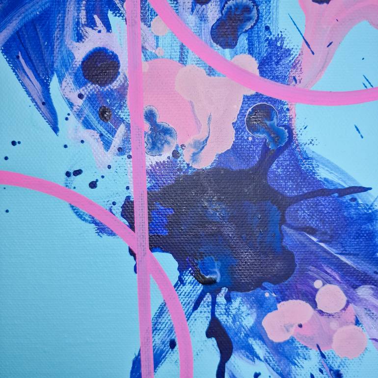 Original Abstract Women Painting by Olya Enina