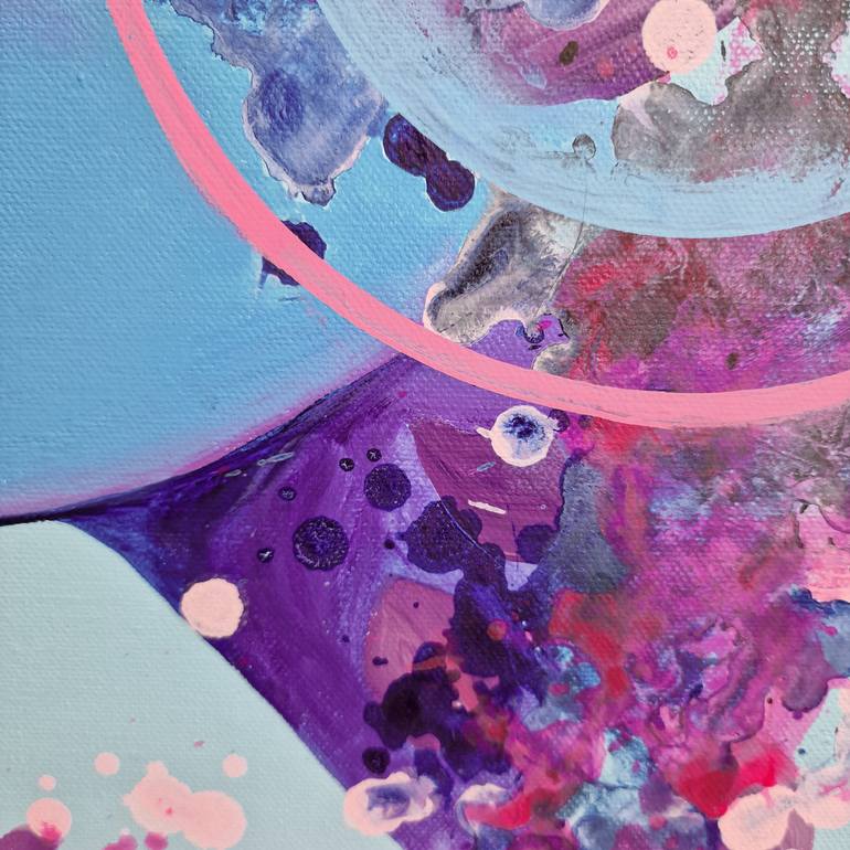 Original Abstract Women Painting by Olya Enina