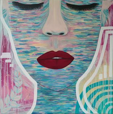 Original Contemporary Portrait Paintings by Olya Enina