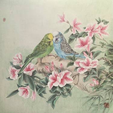 Original Fine Art Animal Paintings by Fiona Sheng