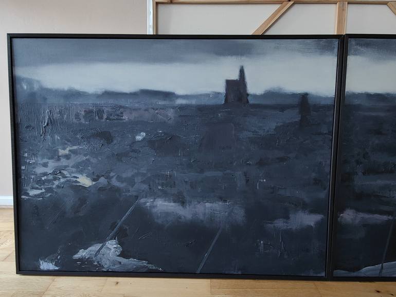 Original Documentary Landscape Painting by Andrew Laird