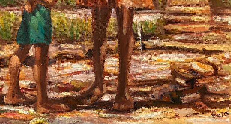 Original Conceptual Pop Culture/Celebrity Painting by Bode Meshioye
