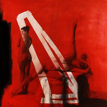 Original Figurative Women Paintings by Bart VanZweeden