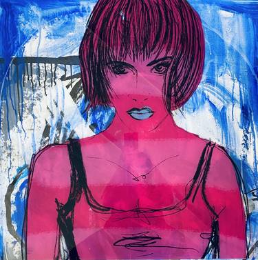 Original Figurative Women Mixed Media by Pav Spencer