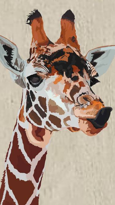 Giraffe Portrait thumb