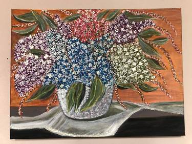Original Floral Paintings by Maia Bilikhodze
